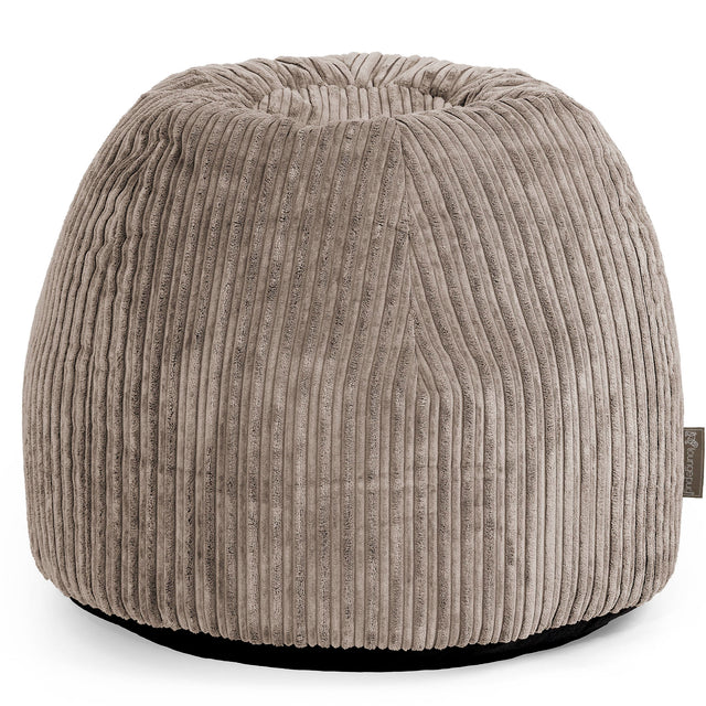 Desk Chair Pouf - Cord Dovetail Grey 01