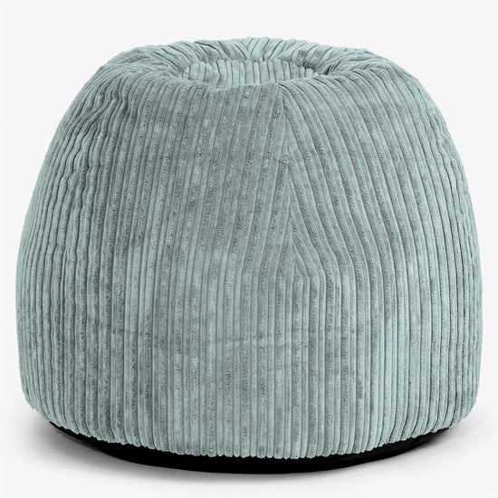 Desk Chair Pouf - Cord Mint Green 01