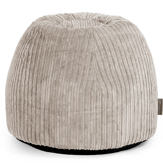 Desk Chair Pouf - Cord Mink 01