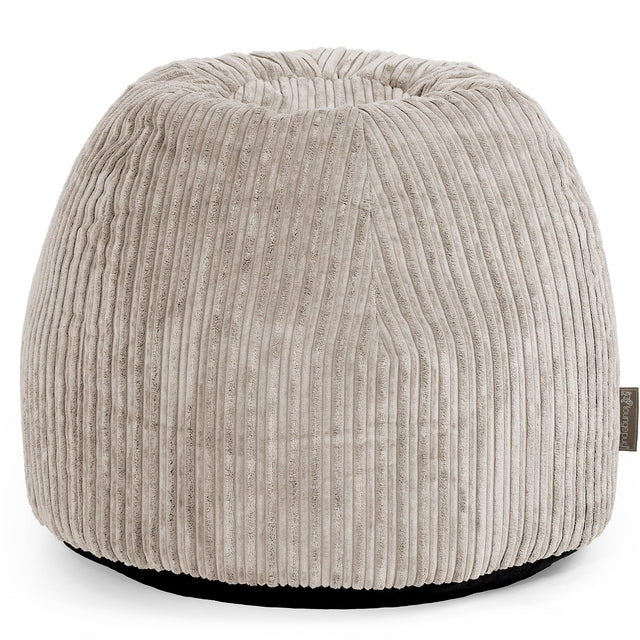 Desk Chair Pouf - Cord Mink 01