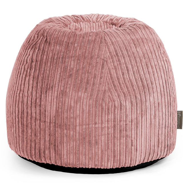Desk Chair Pouf - Cord Peach 01