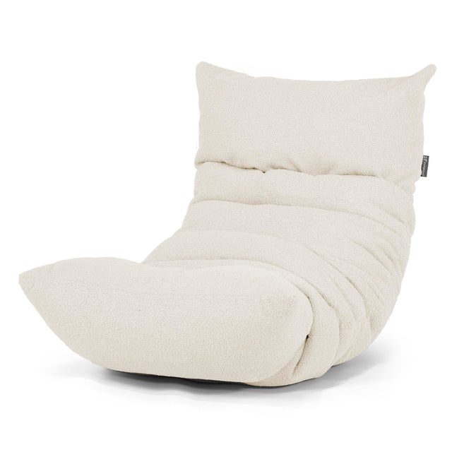 Eva Lounger Bean Bag - Boucle Ivory 01