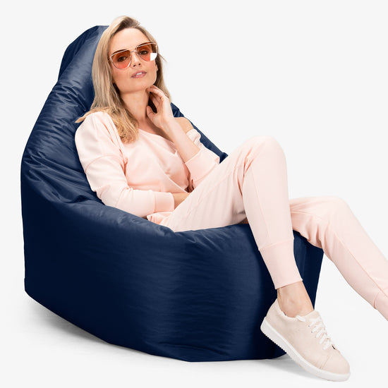 XXL Giant Outdoor Bean Bag - SmartCanvas™ Navy Blue 06