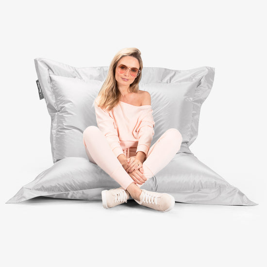 XXL Giant Outdoor Bean Bag - SmartCanvas™ White 05