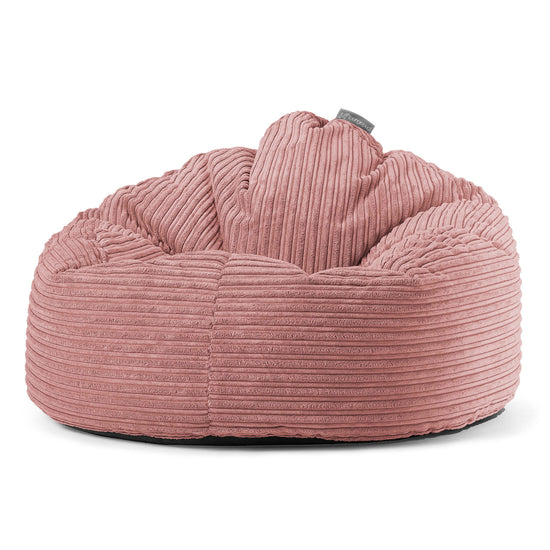 Archi Bean Bag Chair - Cord Peach 01