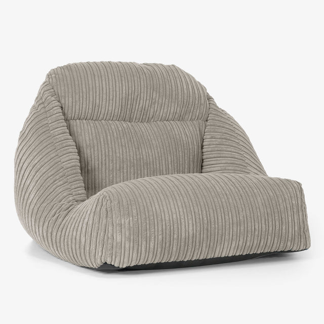 Aya Floor Chair Bean Bag - Cord Mink 01
