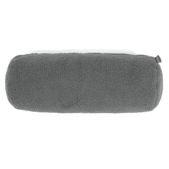 Bolster Scatter Cushion Cover 20 x 55cm - Boucle Grey 02
