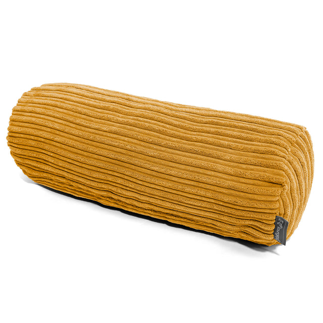 Bolster Scatter Cushion Cover 20 x 55cm - Cord Golden Honey 01