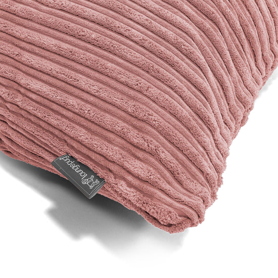 Bolster Scatter Cushion Cover 20 x 55cm - Cord Peach 03