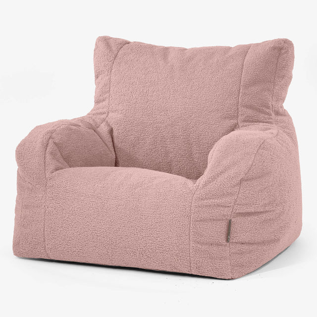 Josephine Bean Bag Armchair - Boucle Pink 01