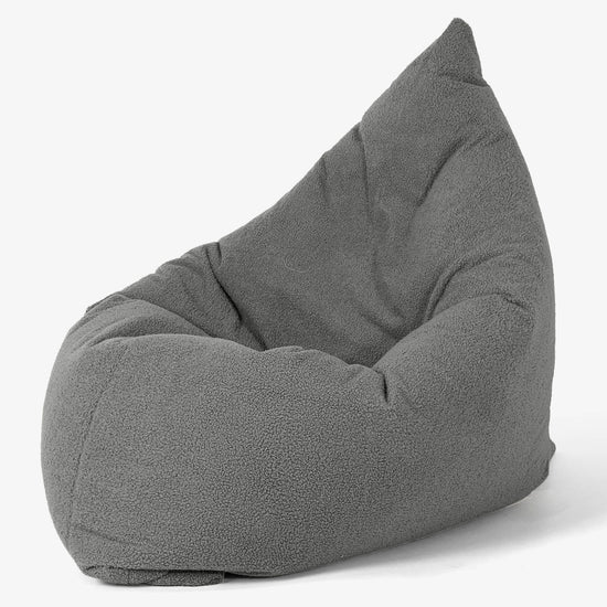 XL Pillow Beanbag - Boucle Grey 02