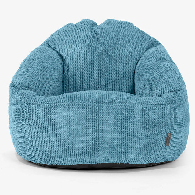 Bubble Bean Bag Chair - Pom Pom Aegean Blue 01