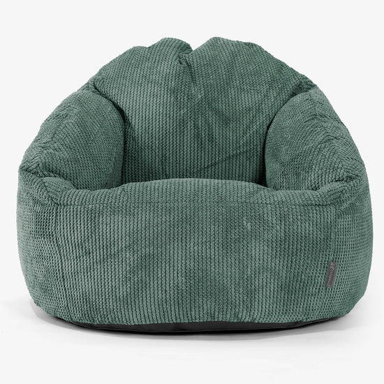 Bubble Bean Bag Chair - Pom Pom Emerald Green 01