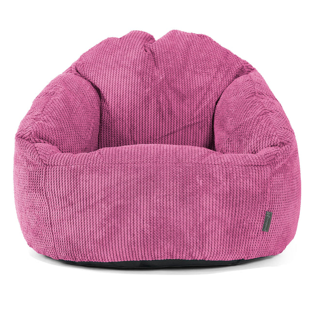Bubble Bean Bag Chair - Pom Pom Pink 01