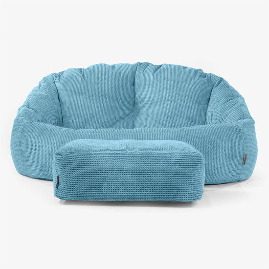 Bubble Sofa Bean Bag - Pom Pom Aegean Blue 02