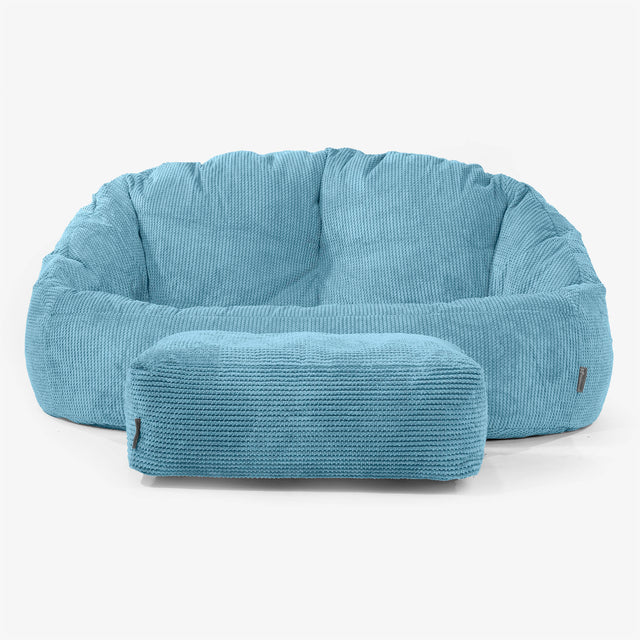 Bubble Sofa Bean Bag - Pom Pom Aegean Blue 02