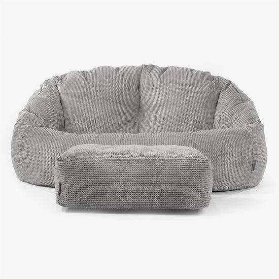 Bubble Sofa Bean Bag - Pom Pom Charcoal Grey 02