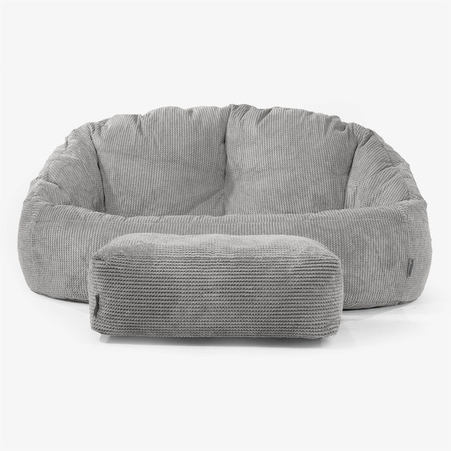 Bubble Sofa Bean Bag - Pom Pom Charcoal Grey 02