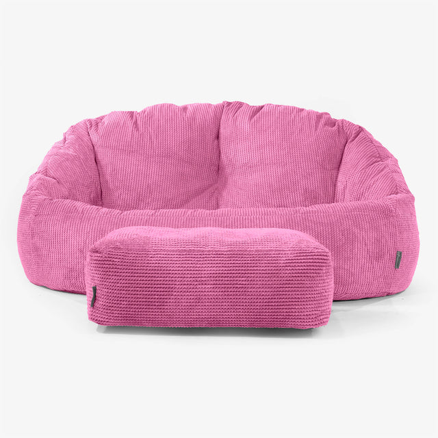 Bubble Sofa Bean Bag - Pom Pom Pink 02