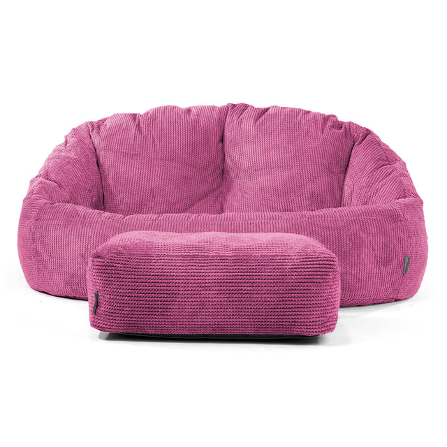 Bubble Sofa Bean Bag - Pom Pom Pink 02