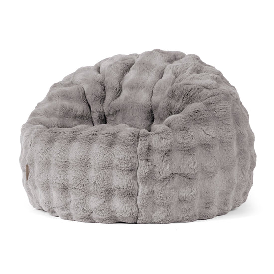 classic-bean-bag-chair-bubble-faux-fur-grey 01