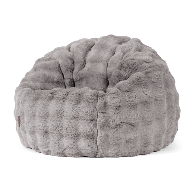 classic-bean-bag-chair-bubble-faux-fur-grey 01