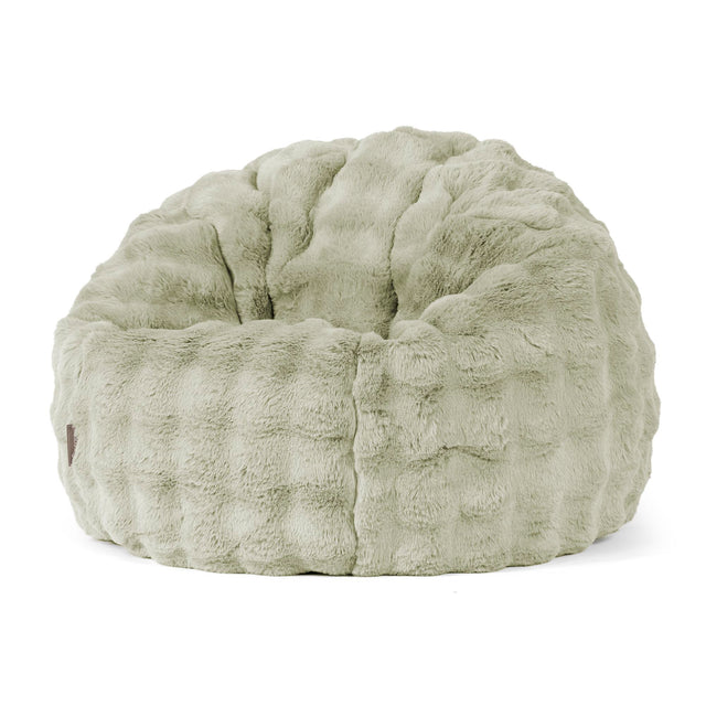 classic-bean-bag-chair-bubble-faux-fur-sage-green 01