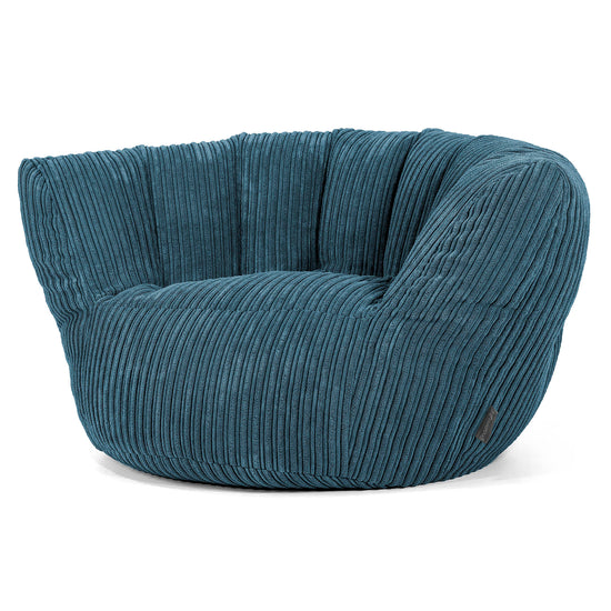Charles Vintish Bean Bag - Cord Navy Blue 01