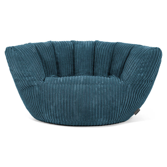 Charles Vintish Bean Bag - Cord Navy Blue 02