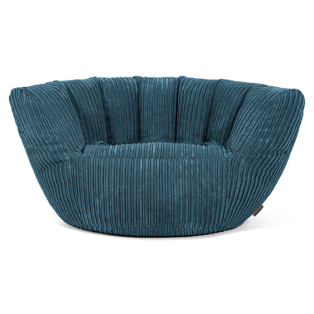 Charles Vintish Bean Bag - Cord Navy Blue 02
