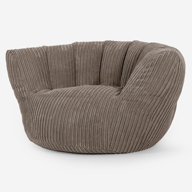 Charles Vintish Bean Bag - Cord Dovetail Grey 01