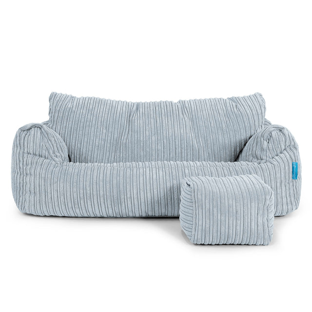 Josephine Children's Sofa Bean Bag 1-5 yr - Cord Baby Blue 02
