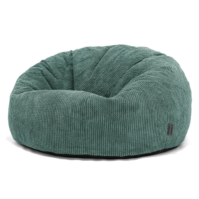 Classic Sofa Bean Bag - Pom Pom Emerald Green 01