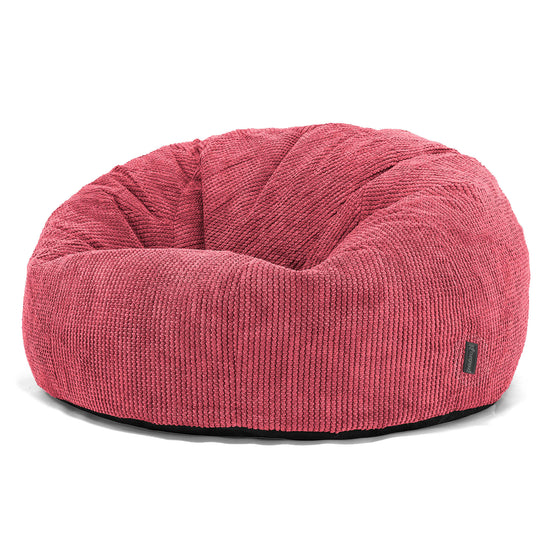 Classic Sofa Bean Bag - Pom Pom Pastel Red 01