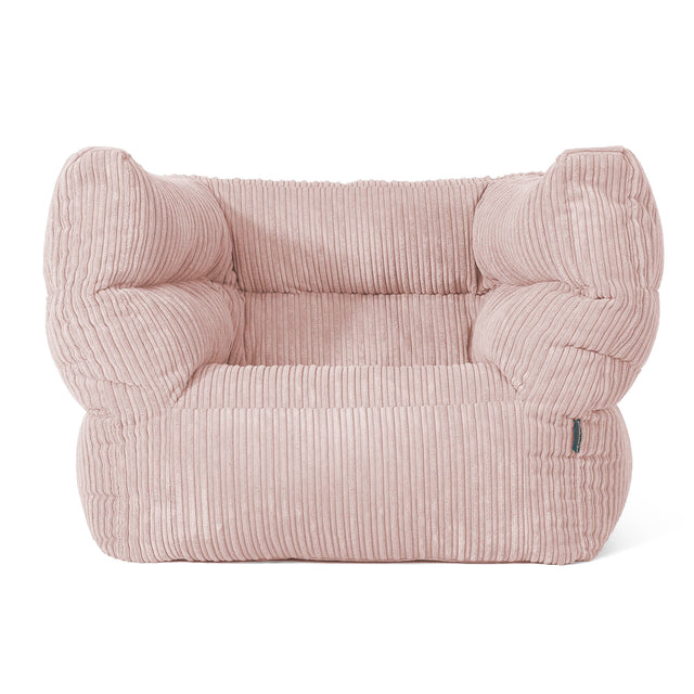 Albert Bean Bag Armchair 2.0 - Cord Blush Pink 01