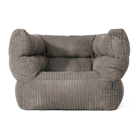 Albert Bean Bag Armchair 2.0 - Cord Graphite Grey 01