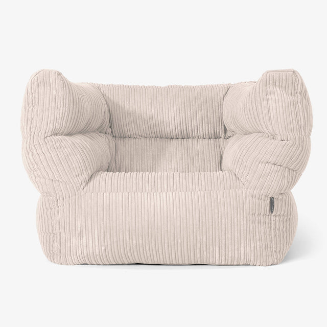 Albert Bean Bag Armchair 2.0 - Cord Ivory 01