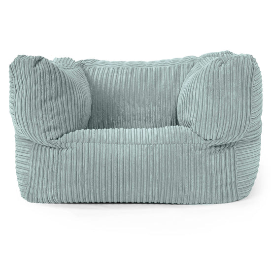 Albert Bean Bag Armchair - Cord Mint Green 01