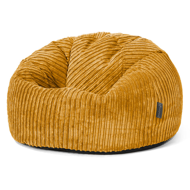 Classic Bean Bag Chair - Cord Golden Honey 01