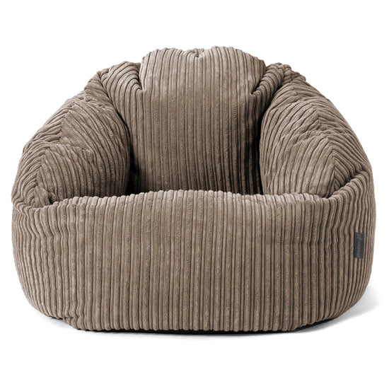 Bubble Bean Bag Chair - Cord Dovetail Grey 01