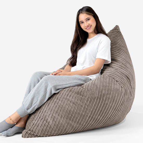 XL Pillow Beanbag - Cord Dovetail Grey 03