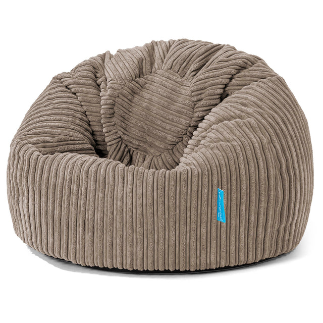 Classic Kids Bean Bag Chair 1-5 yr - Cord Dovetail Grey 01
