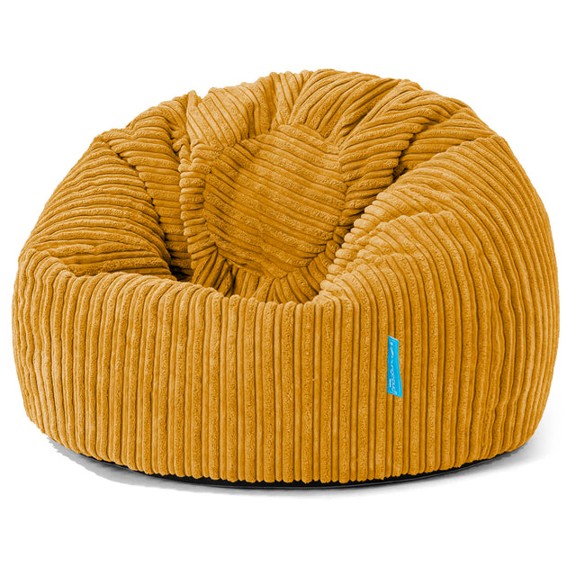 Classic Kids Bean Bag Chair 1-5 yr - Cord Golden Honey 01