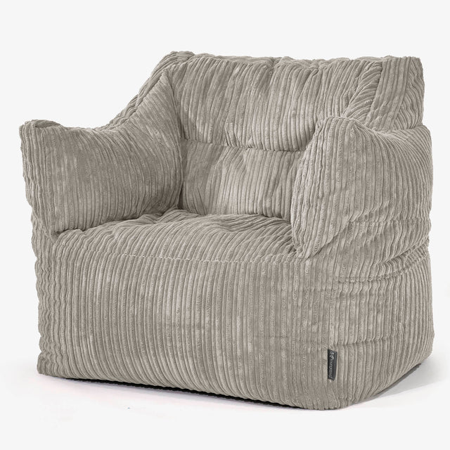 Victor Bean Bag Armchair - Cord Mink 01