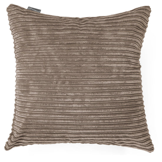 Extra Large Scatter Cushion Cover 70 x 70cm - Cord Dovetail Grey 02