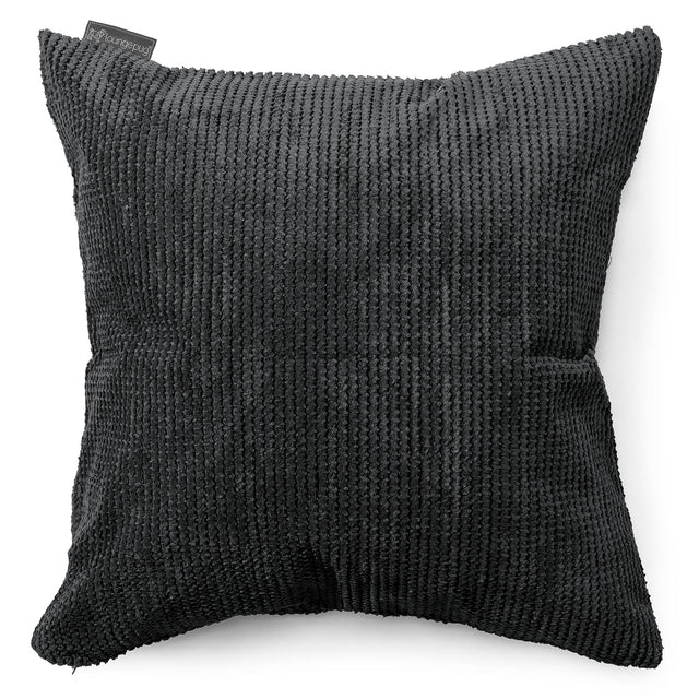 Extra Large Scatter Cushion Cover 70 x 70cm - Pom Pom Black 01