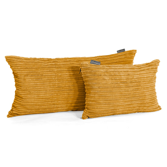 XL Rectangular Support Cushion Cover 40 x 70cm - Cord Golden Honey 03