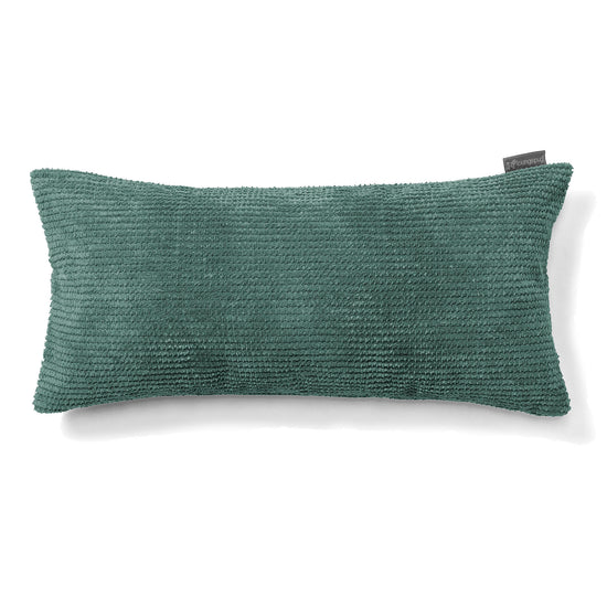XL Rectangular Support Cushion Cover 40 x 70cm - Pom Pom Emerald Green 01