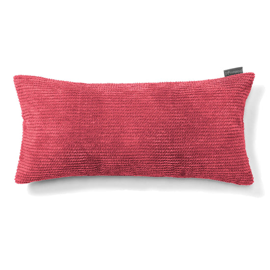 XL Rectangular Support Cushion Cover 40 x 70cm - Pom Pom Pastel Red 01
