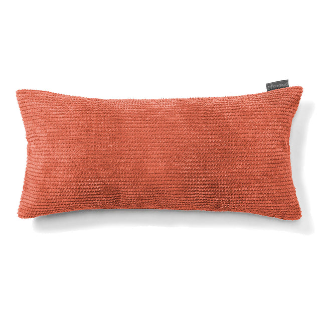 XL Rectangular Support Cushion Cover 40 x 70cm - Pom Pom Pumpkin Orange 01